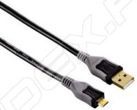  USB 2.0 A (m) - USB 2.0 microB (m) 3  Gold (Hama H-53764) ()