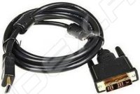  DVI-D - HDMI 24M/19M 1.8 ,  ,   (HDMI-19M/DVI-D-1.8M)