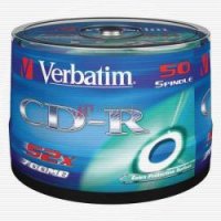  CD-R 700Mb 52x CakeBox (50 ) Verbatim Colour [43711]