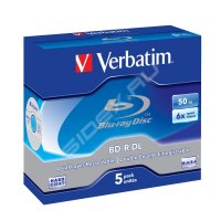  BD-R Verbatim 50Gb 6x Jewel Case (43748)