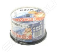  DVD+R Philips 4.7Gb 16x Printable (50 ) (DR4I6U50F/97) Bulk