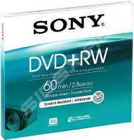  DVD+RW Sony 2.8Gb 4x 8cm Jewel Case (1 ) (DPW60A)