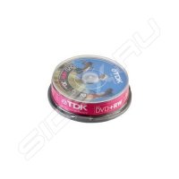  DVD+RW TDK 1.4Gb 4x Cake Box (10 ) (T19831)