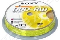  DVD-RW Sony 4.7Gb 2x Cake Box (10 ) (10DMW47ASP)