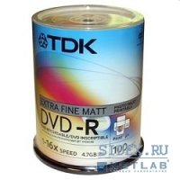  DVD-R TDK, 4.7Gb 16 , 100 , Photo Print, Cake Box