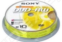  DVD-RW Sony 4.7Gb 2x Cake Box (10 ) (10DMW47AS2)