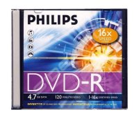  DVD-R Philips 4.7Gb 16x Slim Case (5 ) (DM4S6S01F/97)