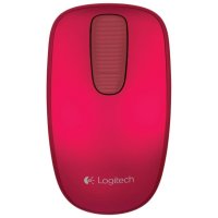  Logitech Zone Touch Mouse T400 Red USB ()