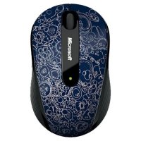  Microsoft Wireless Mobile Mouse 4000 Studio Series Micro Grey-Black USB