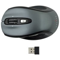  Oklick 404 MW Wireless Laser Mouse Light Grey USB