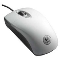  Logitech RX300 Optical Mouse 3D White USB+PS/2