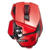  Mad Catz Office R.A.T. Wireless Mouse for PC, Mac, Android Red USB