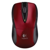  Logitech Wireless Mouse M525 Red-Black USB