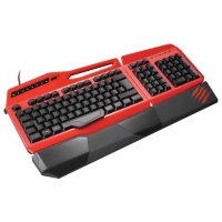   Mad Catz S.T.R.I.K.E. 3 Gaming Keyboard Red USB ()