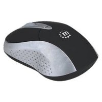 Manhattan Viva Wireless Mouse Black-Silver Bluetooth