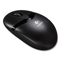  Logitech Cordless Optical Mouse Black USB+PS/2