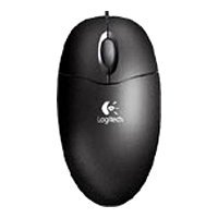  Logitech Optical Mouse SBF-96 Black PS/2