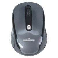  Manhattan Performance Wireless Optical Mouse 177795 Grey USB