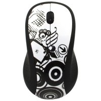   Cirkuit Planet CPL-MO1001 Black-White USB