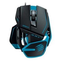  Mad Catz R.A.T. TE Gaming Mouse for PC and Mac Blue USB