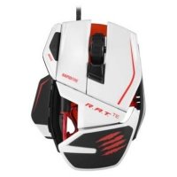 Mad Catz R.A.T. TE Gaming Mouse for PC and Mac White USB