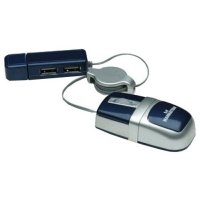  Manhattan MM5 Optical Mobile Nano Mouse (177559) Black-Silver USB