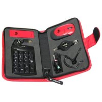  KS-IS KS-047W Nubus Black-Red USB