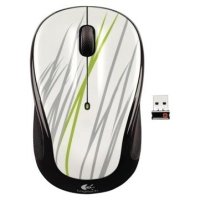  Logitech Wireless Mouse M325 Blades of Grass White-Black USB