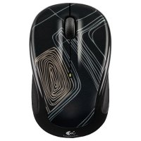  Logitech Wireless Mouse M325 Lgtrace Lines Grey-Black USB