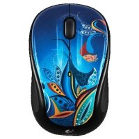  Logitech Wireless Mouse M325 Paisley Pond Silver-Black USB