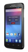  Alcatel One Touch 5035D X-POP Raven/Black 2 sim/4.5"/1GHz/0.3Mpx/5Mpx/GPS/And4.1