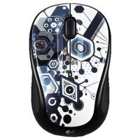  Logitech Wireless Mouse M325 Fusion Party Silver-Black USB