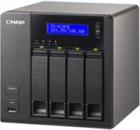 QNAP TS-419P II   4x3,5"(2,5") HDD SATA II, 2xUTP Gb, 4xUSB 2.0, Hot Sw., 2xeSATA,