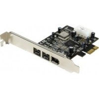  STLab F-301 (RTL) PCI-Ex1, IEEE1394b, 800Mbps, 2 port-ext, IEEE1394, 1 port-ext