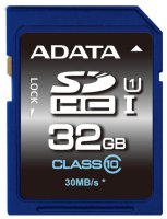   32Gb - A-Data Premier High-Capacity UHS-I Class 10 - Secure Digital ASDH32GUICL10-R