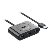  USB Ugreen UG-20291 USB 3.0 4 ports 0.8m Black