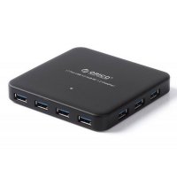  USB Orico U3BCH7-BK 7-Ports Black