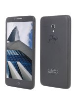   Alcatel OneTouch 5054D Black Leather