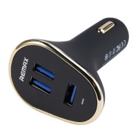   Remax 3xUSB 2.1A Black RM-000095