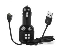   Qumo Auto Energy 3A 2xUSB 1A+2A Black A2U3A+mU 20734