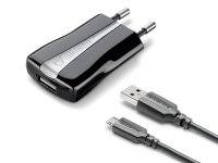   Cellular Line 1000mA ACHUSBKITMICROUSB2 Black