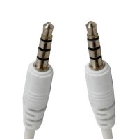   OltraMax AUX Jack 3.5mm M 3m White OM-K-00085