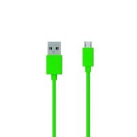   ZAKKA Fabric USB 2.0 - Micro USB 1m ONN2-L6GR-001 Green