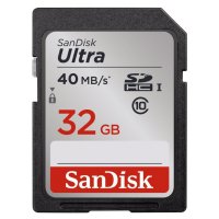   32Gb - SanDisk Ultra - Secure Digital HC Class 10 40MB/s UHS-I SDSDUN-032G-G46