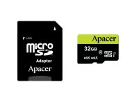   32Gb - Apacer - Micro Secure Digital HC Class 10 AP32GMCSH10U3-R    SD