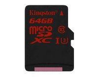   64Gb - Kingston - Micro Secure Digital XC UHS-I Class 10 SDCA3/64GBSP