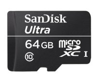   64Gb - SanDisk Ultra NEW - Micro Secure Digital Class 10 30MB/s SDSDQL-064G-G35