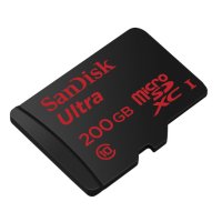   200Gb - SanDisk Ultra Micro Secure Digital XC UHS-I Class 10 SDSDQUAN-200G-G4A