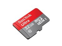   MicroSD 32Gb SanDisk Ultra (SDSDQL-032G-R35A) Class 10 microSDHC + SD 