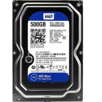   3.5" 500 Gb 5400rpm 64Mb cache Western Digital Blue SATAIII WD5000AZRZ